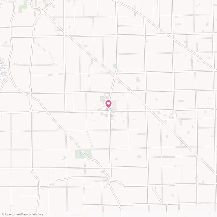 Map of the flower delivery area in Arcanum, Ohio