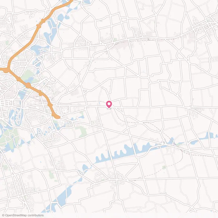 Map of the flower delivery area in Bird-in-Hand, Pennsylvania