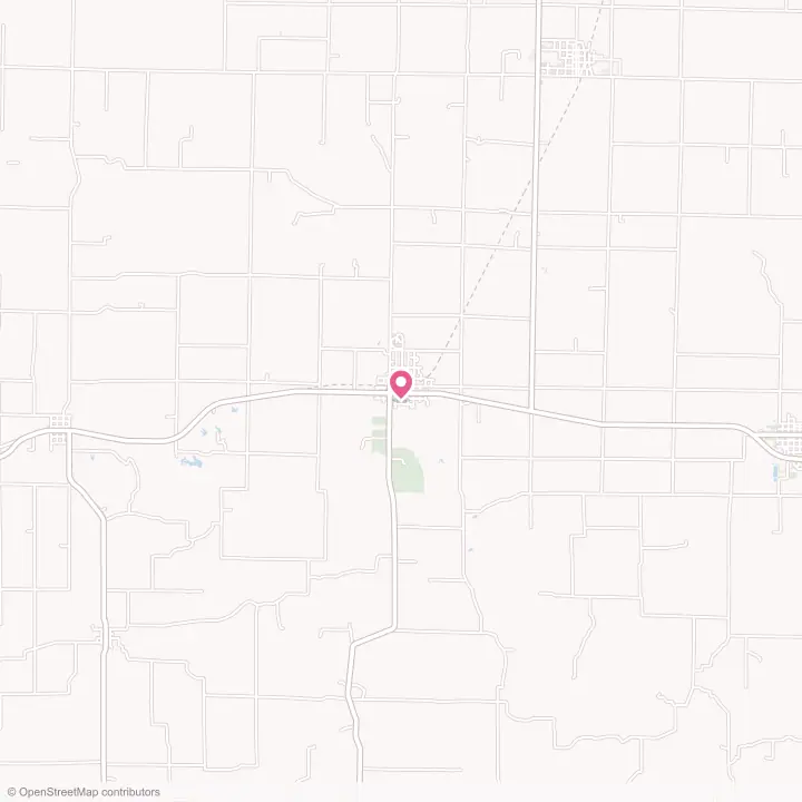 Map of the flower delivery area in Camp Point, Illinois