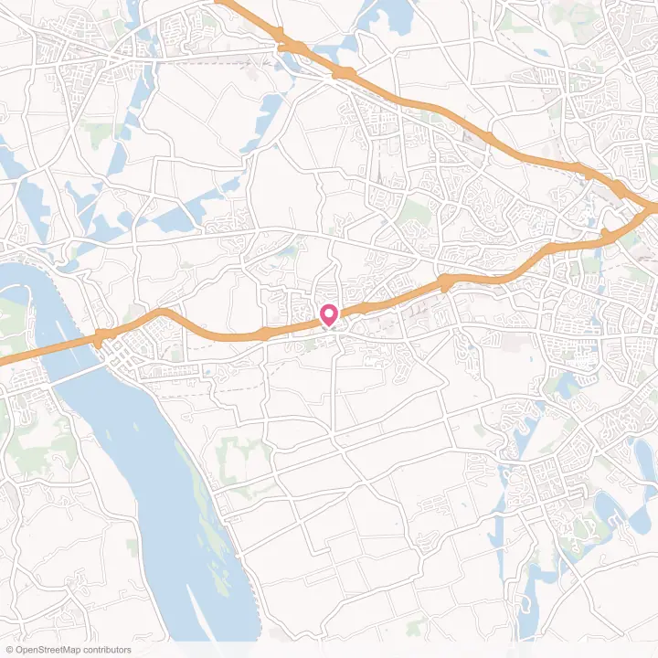 Map of the flower delivery area in Mountville, Pennsylvania