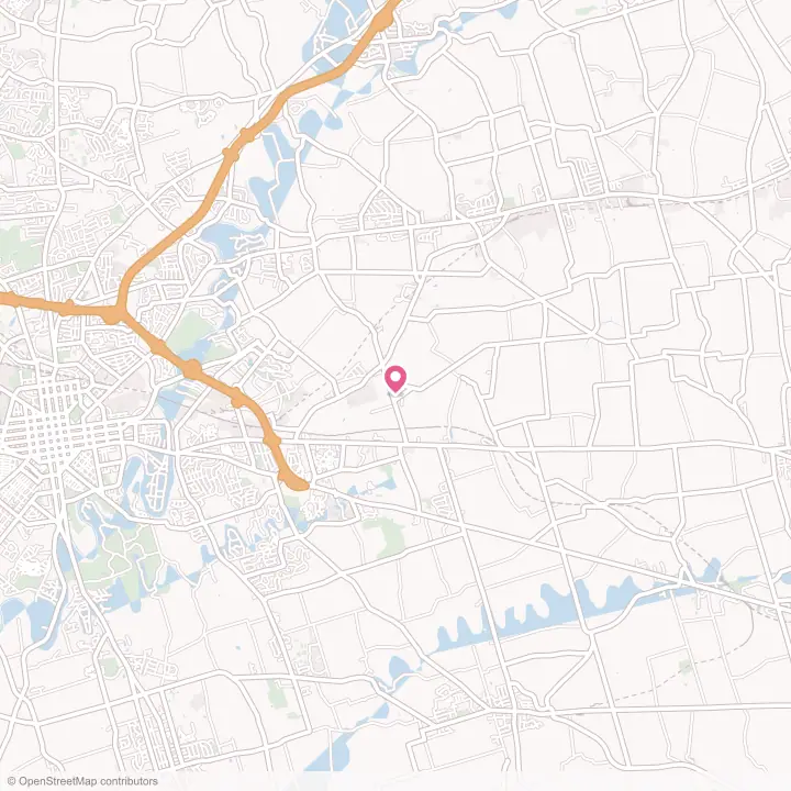 Map of the flower delivery area in Witmer, Pennsylvania