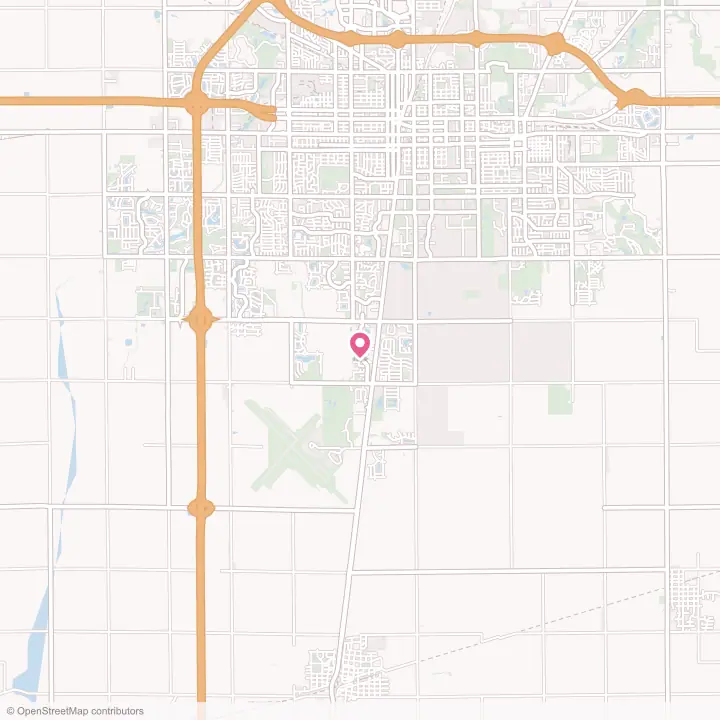 Map of the flower delivery area in Savoy, Illinois