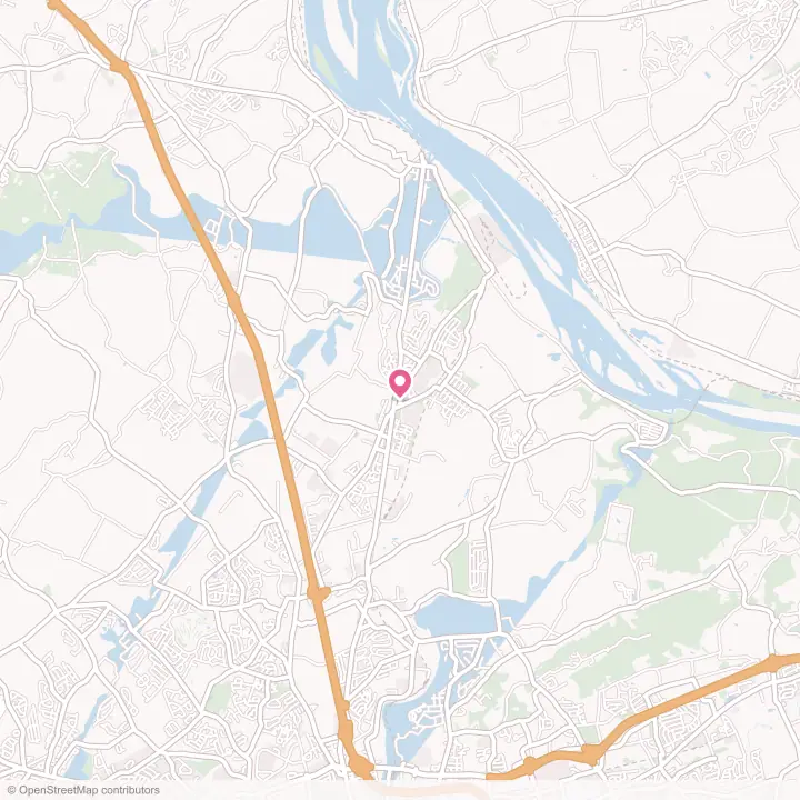 Map of the flower delivery area in Manchester, Pennsylvania