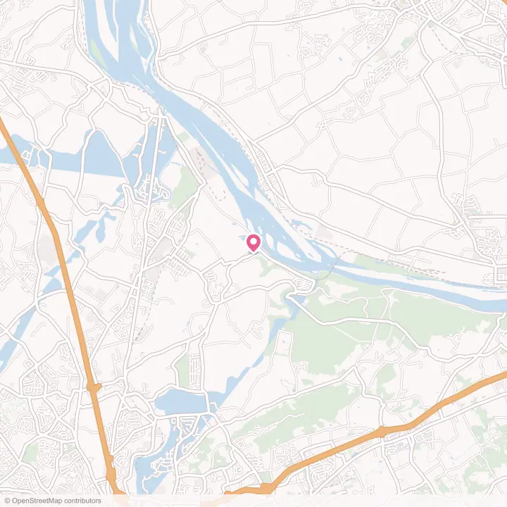 Map of the flower delivery area in Saginaw, Pennsylvania