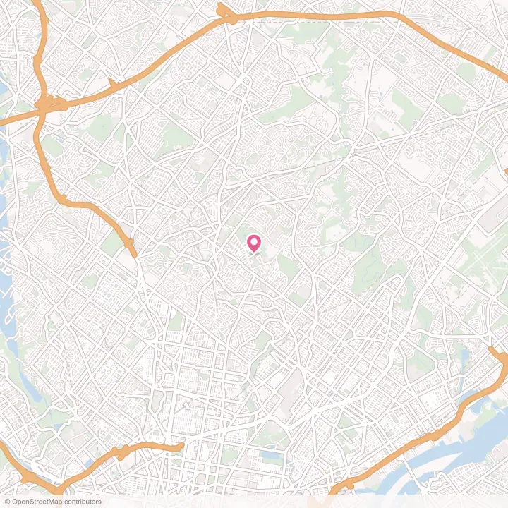 Map of the flower delivery area in McKinley, Pennsylvania