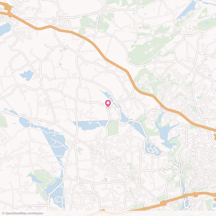Map of the flower delivery area in Glenmoore, Pennsylvania