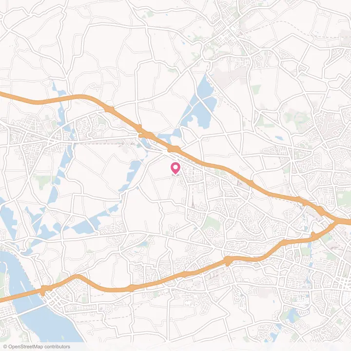 Map of the flower delivery area in Salunga, Pennsylvania