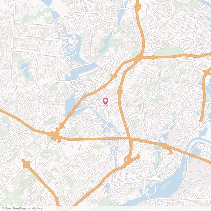Map of the flower delivery area in Penndel, Pennsylvania