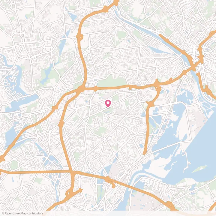 Map of the flower delivery area in Fairless Hills, Pennsylvania