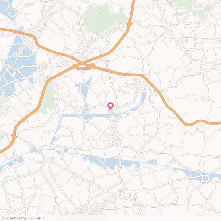 Map of the flower delivery area in Fivepointville, Pennsylvania