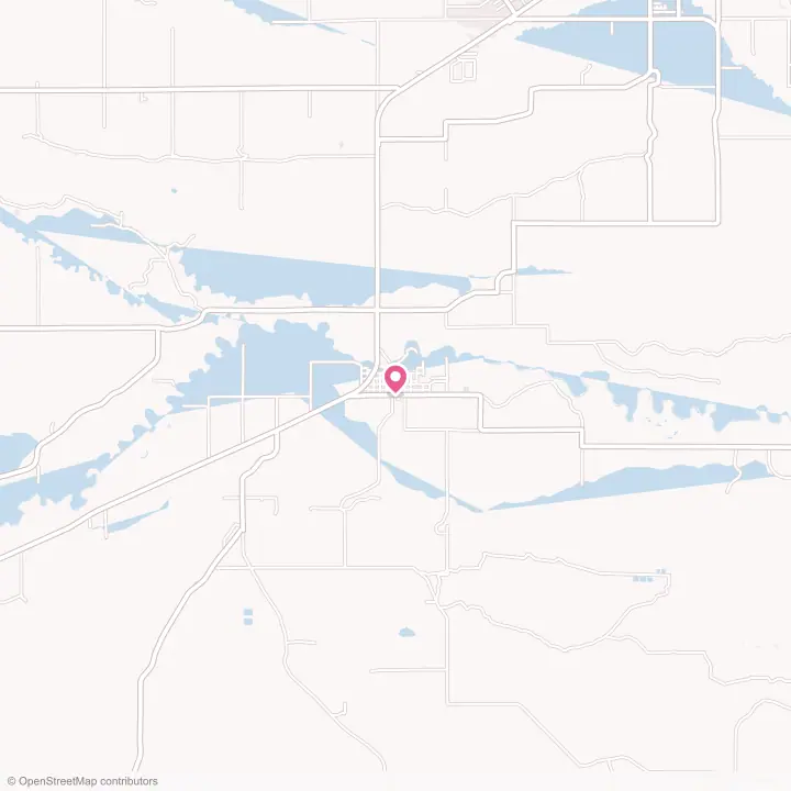 Map of the flower delivery area in Myton, Utah