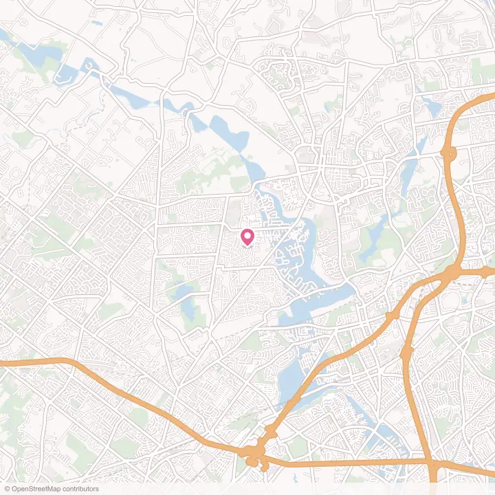 Map of the flower delivery area in Village Shires, Pennsylvania