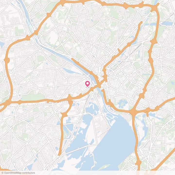 Map of the flower delivery area in Morrisville, Pennsylvania