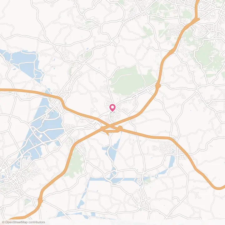 Map of the flower delivery area in Swartzville, Pennsylvania