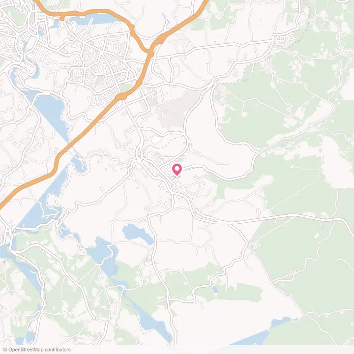 Map of the flower delivery area in Windber, Pennsylvania