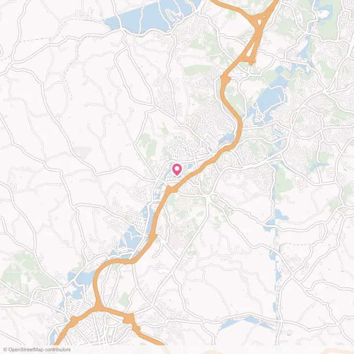 Map of the flower delivery area in Strabane, Pennsylvania