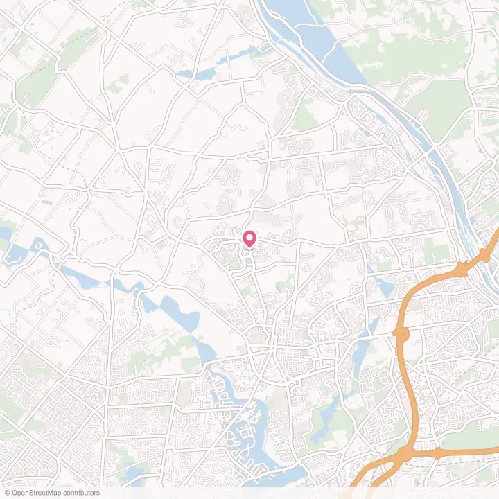 Map of the flower delivery area in Newtown Grant, Pennsylvania