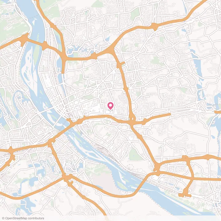 Map of the flower delivery area in Paxtang, Pennsylvania