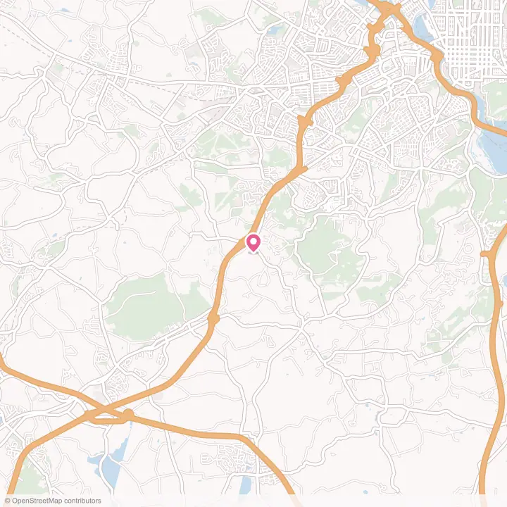 Map of the flower delivery area in Gouglersville, Pennsylvania