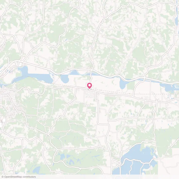 Map of the flower delivery area in West Lafayette, Ohio