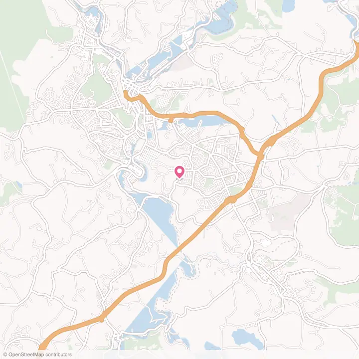 Map of the flower delivery area in Belmont, Pennsylvania