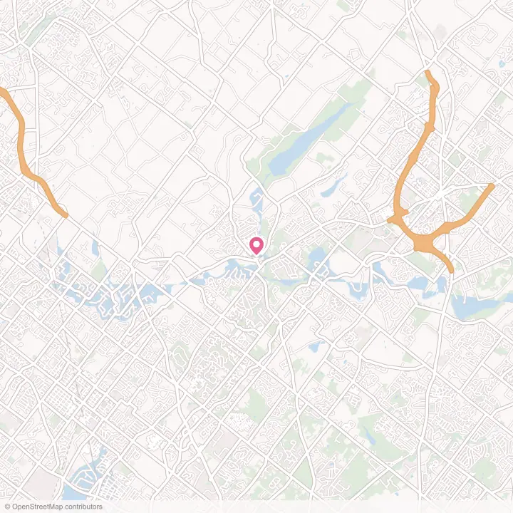 Map of the flower delivery area in Chalfont, Pennsylvania