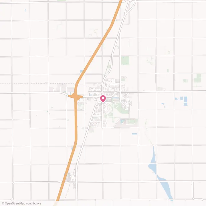 Map of the flower delivery area in Rantoul, Illinois