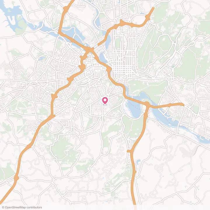 Map of the flower delivery area in Kenhorst, Pennsylvania