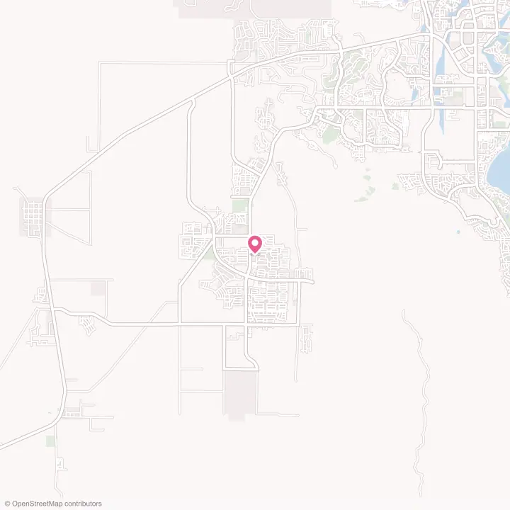 Map of the flower delivery area in Eagle Mountain, Utah