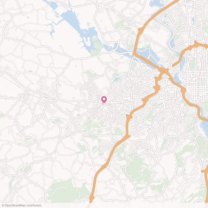 Map of the flower delivery area in Sinking Spring, Pennsylvania