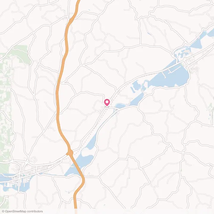 Map of the flower delivery area in Port Washington, Ohio