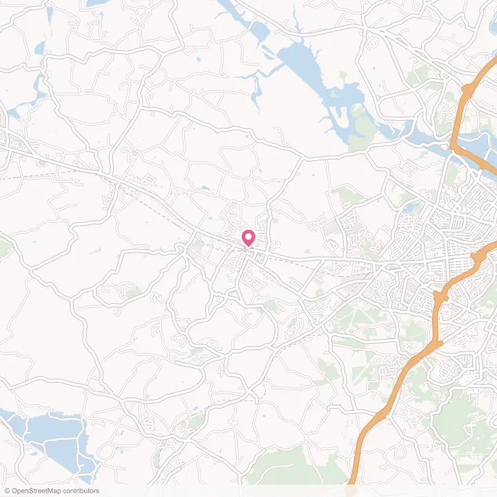 Map of the flower delivery area in Wernersville, Pennsylvania