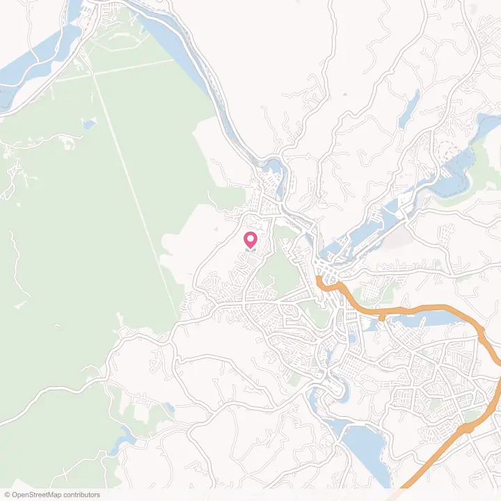 Map of the flower delivery area in Westwood, Pennsylvania
