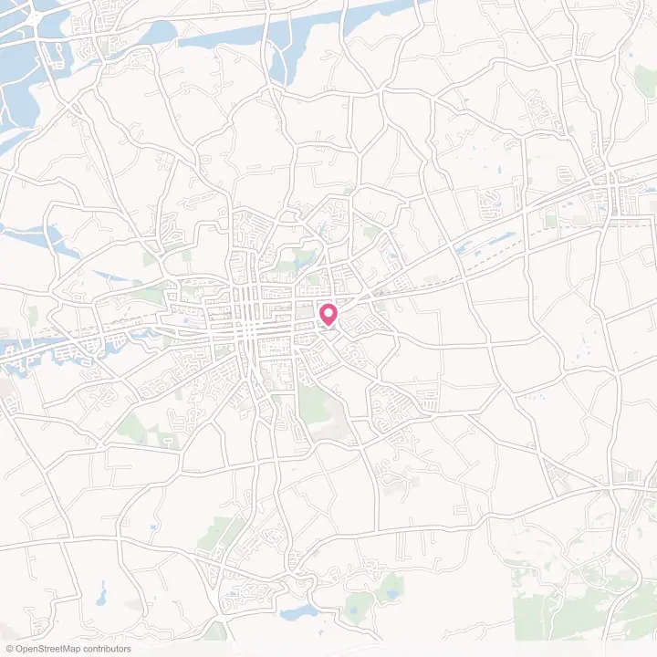 Map of the flower delivery area in Hebron, Pennsylvania