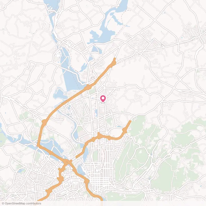 Map of the flower delivery area in South Temple, Pennsylvania