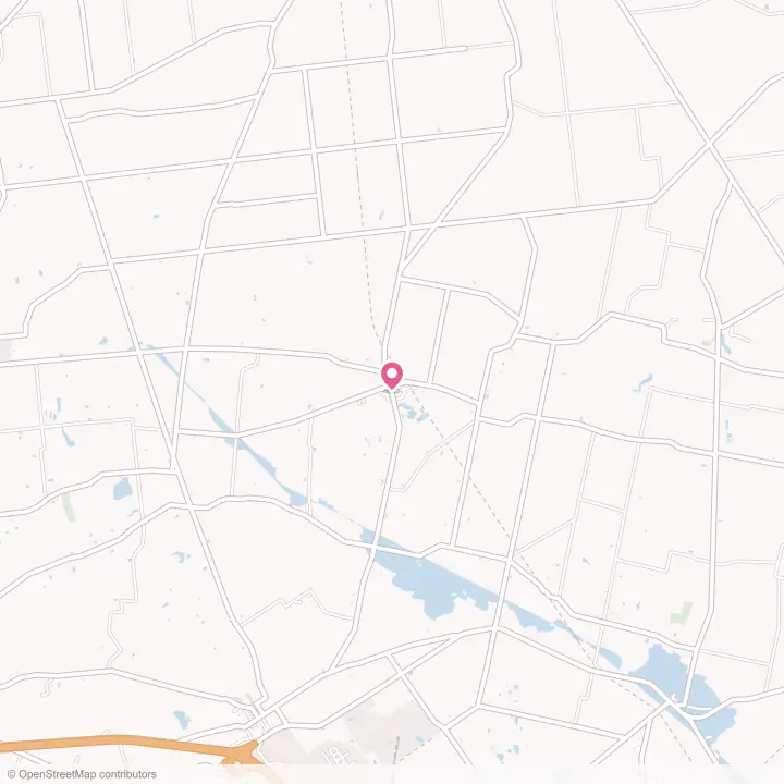 Map of the flower delivery area in West Mansfield, Ohio