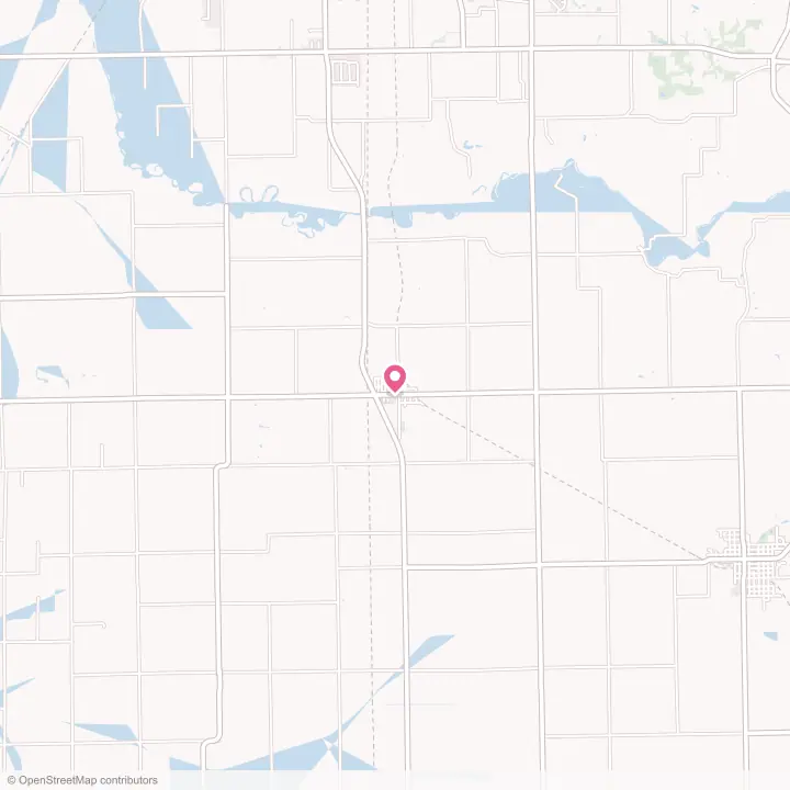 Map of the flower delivery area in Green Valley, Illinois