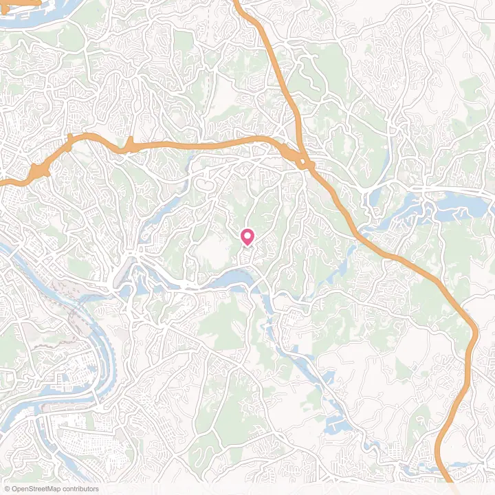 Map of the flower delivery area in Pitcairn, Pennsylvania