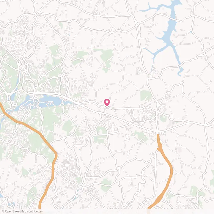 Map of the flower delivery area in Export, Pennsylvania