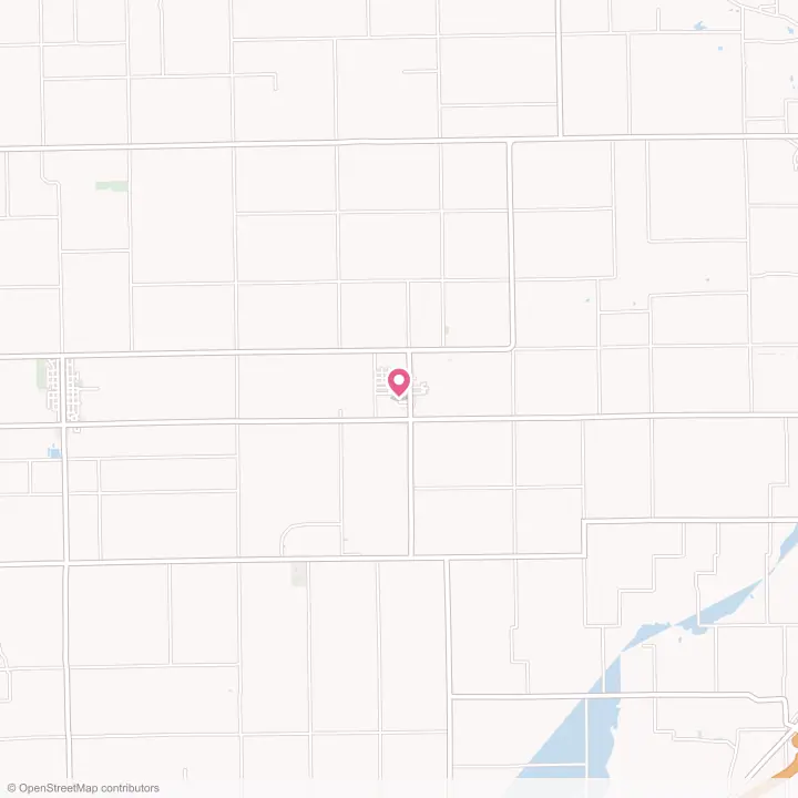 Map of the flower delivery area in Stanford, Illinois