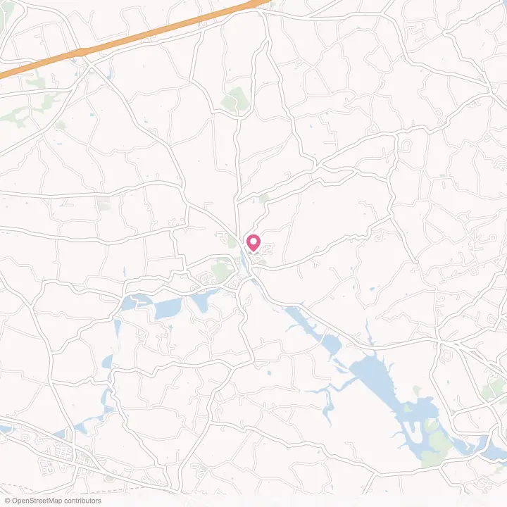 Map of the flower delivery area in Bernville, Pennsylvania