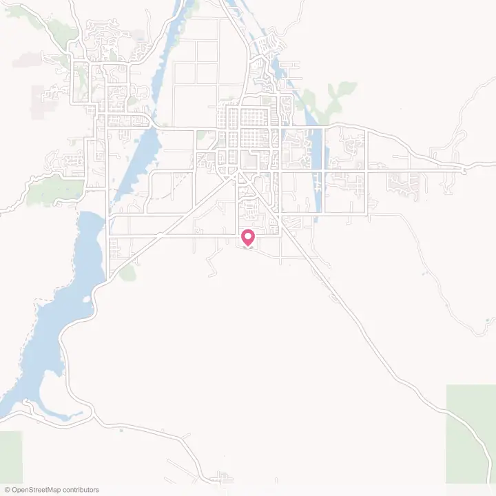 Map of the flower delivery area in Daniel, Utah