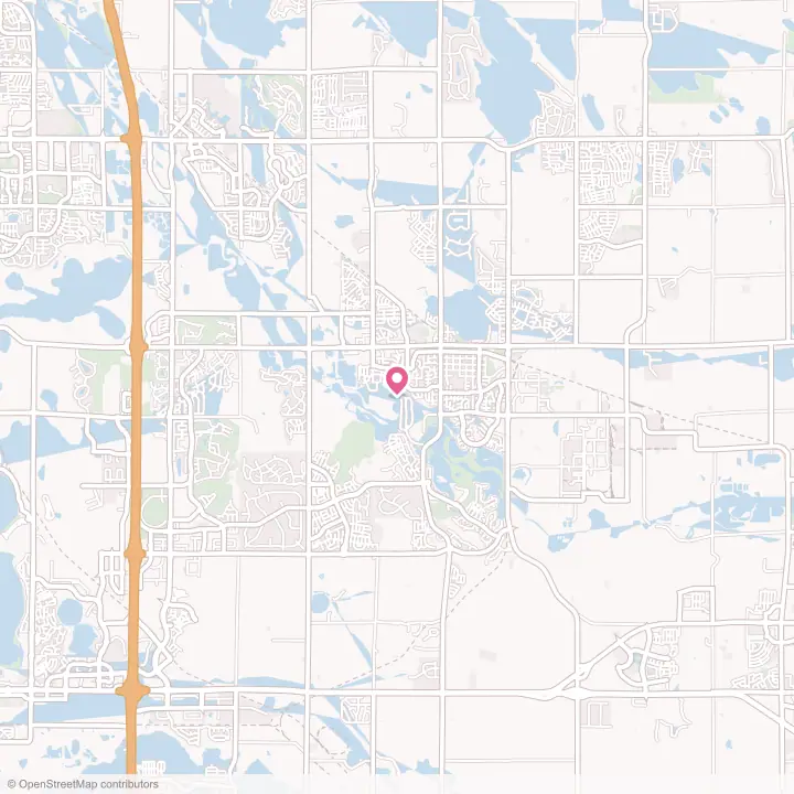 Map of the flower delivery area in Windsor, Colorado