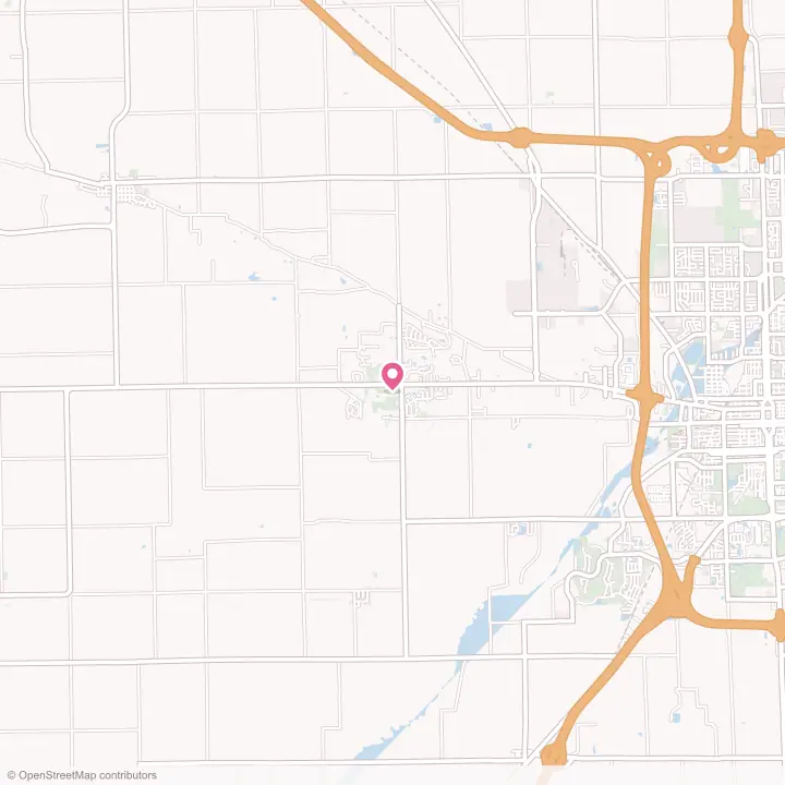 Map of the flower delivery area in Twin Grove, Illinois