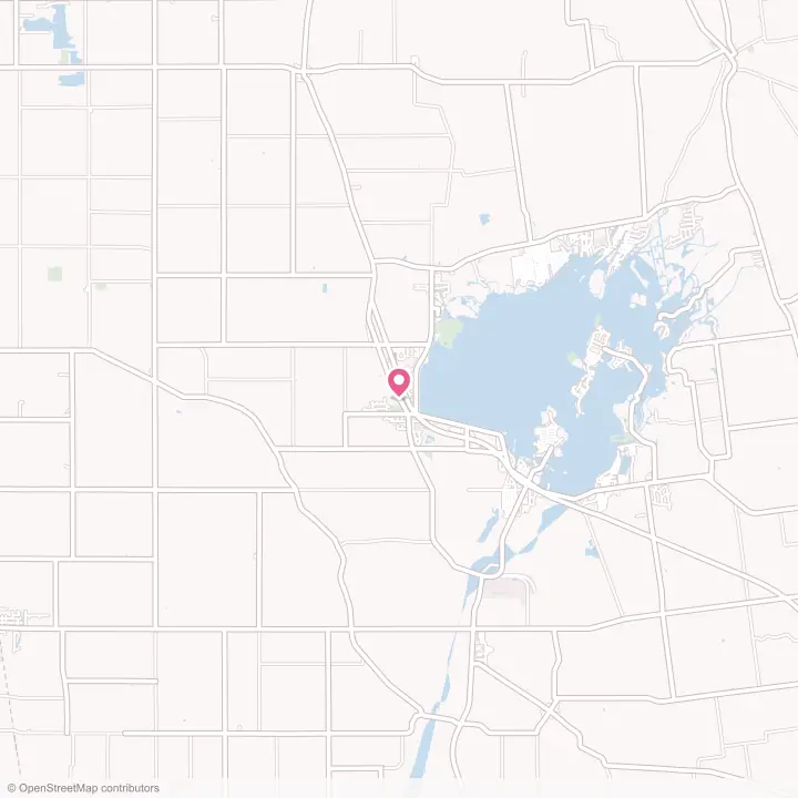 Map of the flower delivery area in Lakeview, Ohio