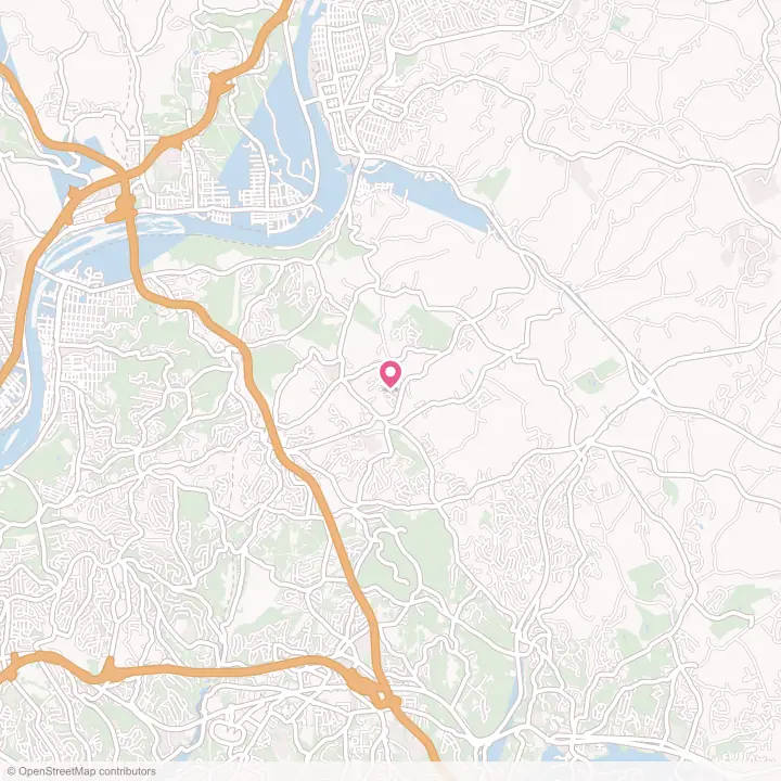Map of the flower delivery area in Plum, Pennsylvania