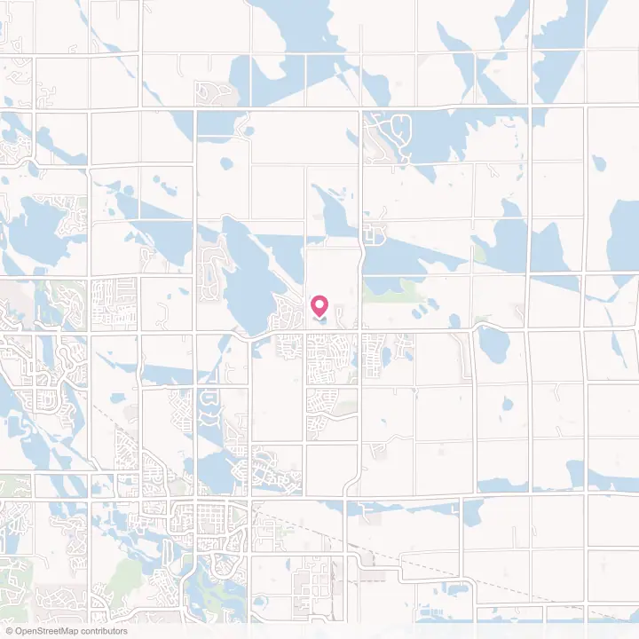 Map of the flower delivery area in Severance, Colorado