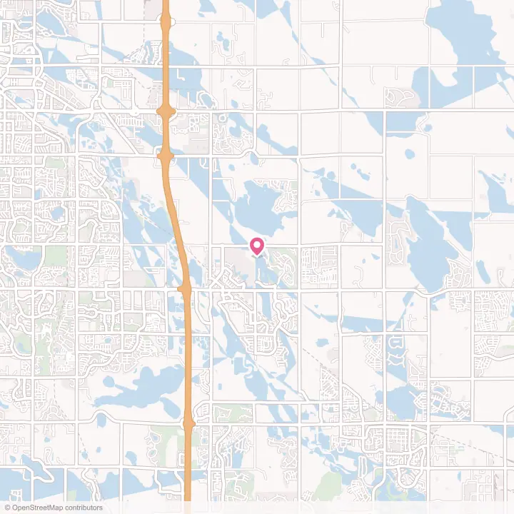 Map of the flower delivery area in Timnath, Colorado