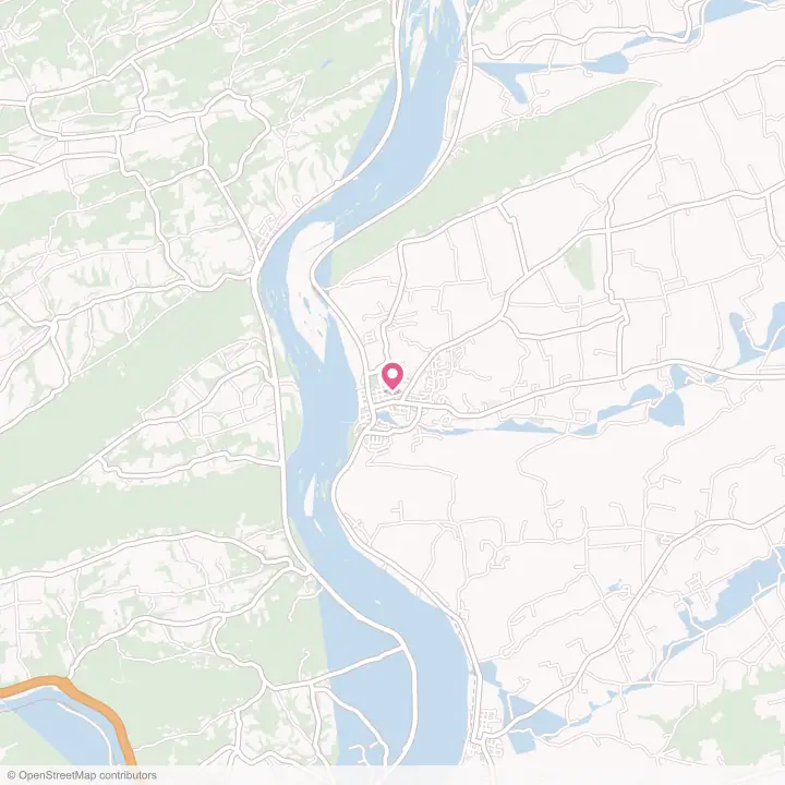 Map of the flower delivery area in Millersburg, Pennsylvania