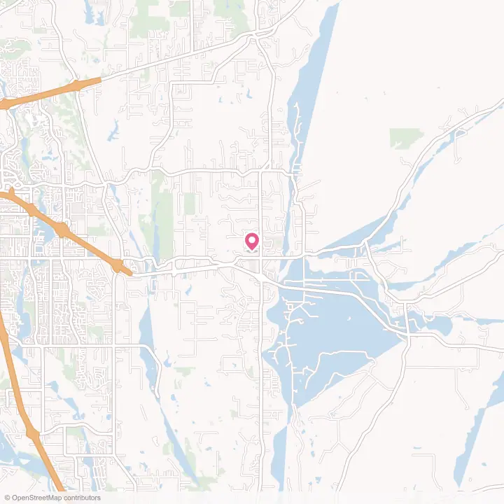 Map of the flower delivery area in Palo Cedro, California
